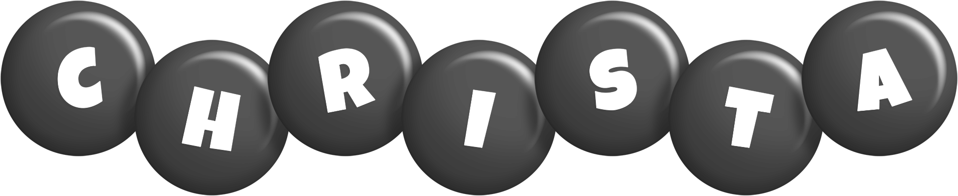 Christa candy-black logo