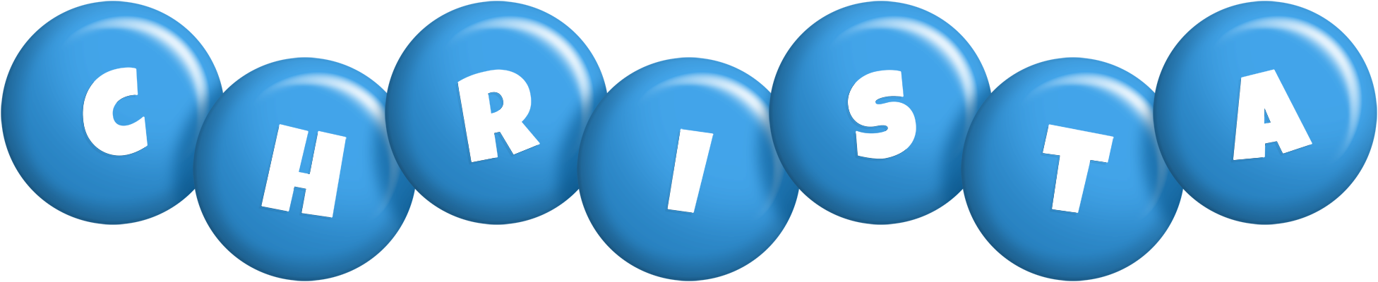 Christa candy-blue logo