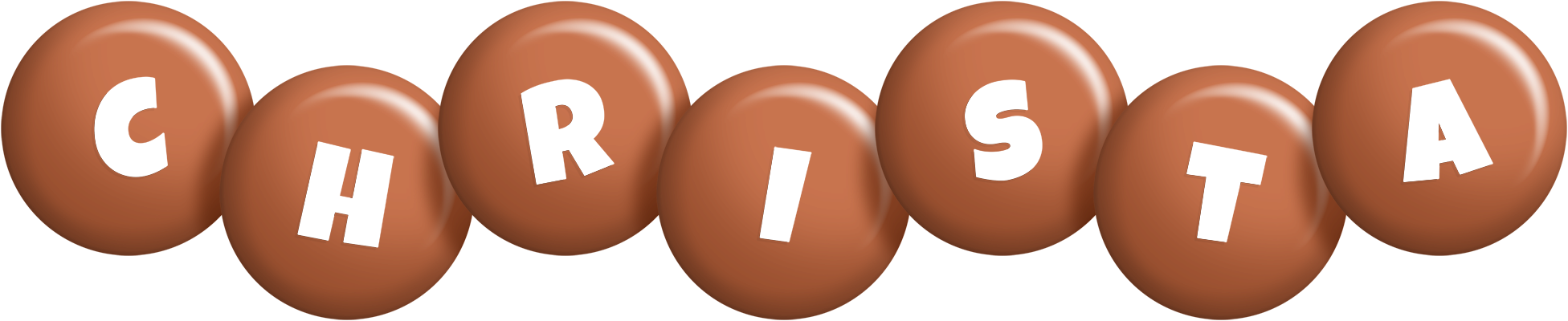 Christa candy-brown logo
