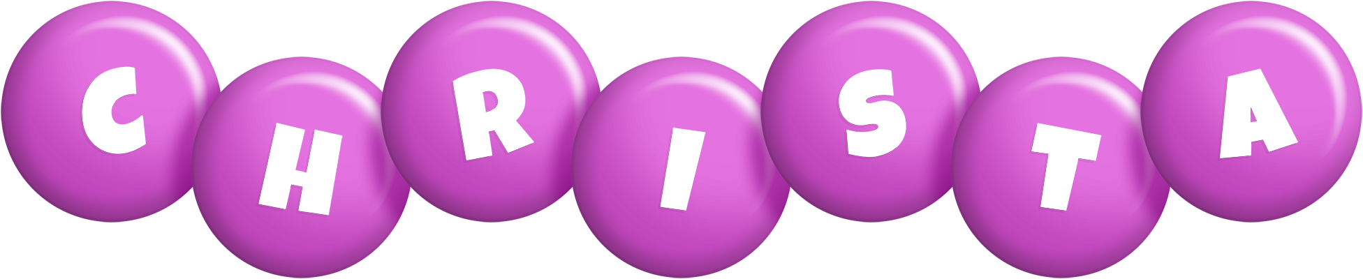 Christa candy-purple logo