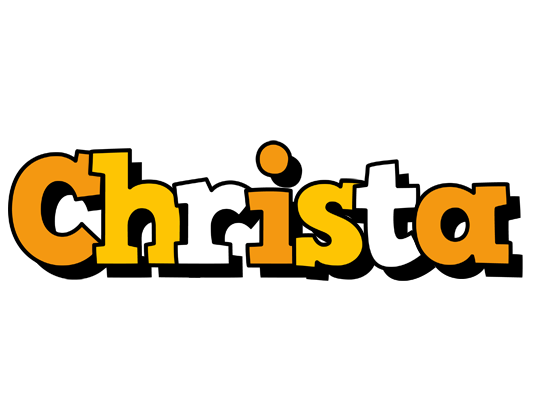 Christa cartoon logo
