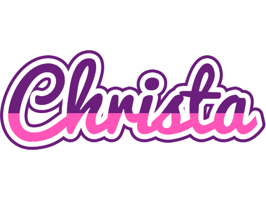 Christa cheerful logo