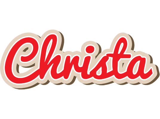 Christa chocolate logo