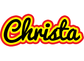 Christa flaming logo