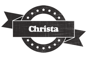 Christa grunge logo