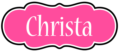 Christa invitation logo