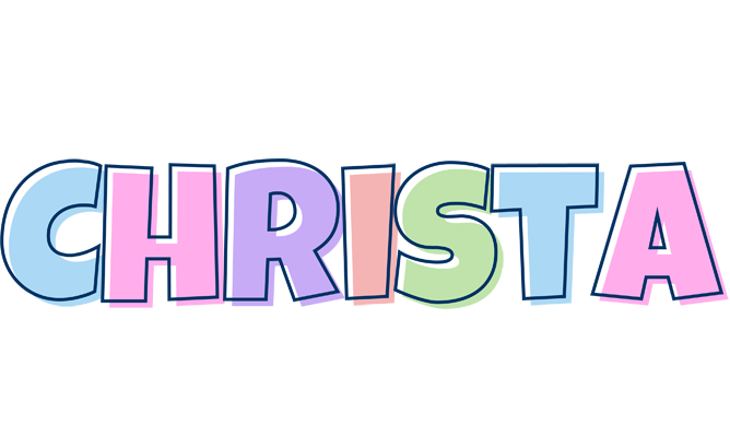 Christa pastel logo