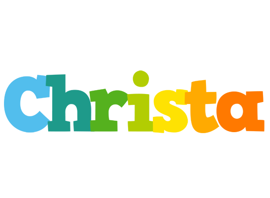 Christa rainbows logo