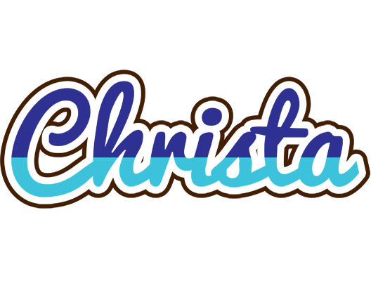 Christa raining logo
