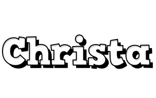 Christa snowing logo