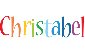 Christabel birthday logo