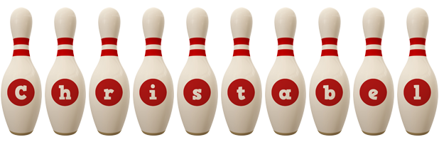 Christabel bowling-pin logo