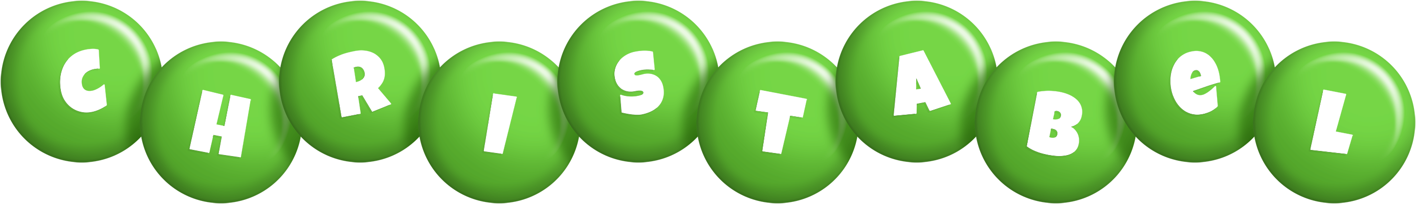 Christabel candy-green logo