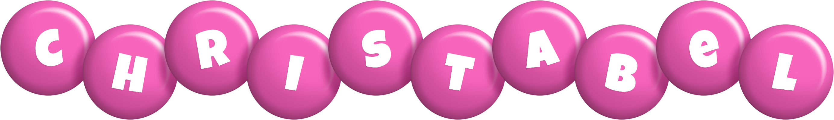 Christabel candy-pink logo