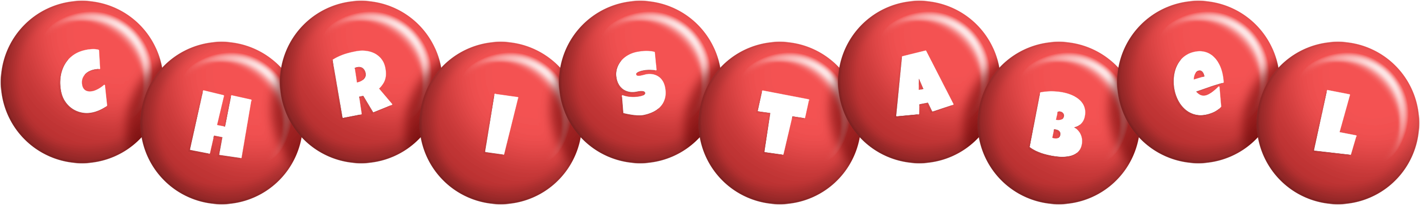 Christabel candy-red logo