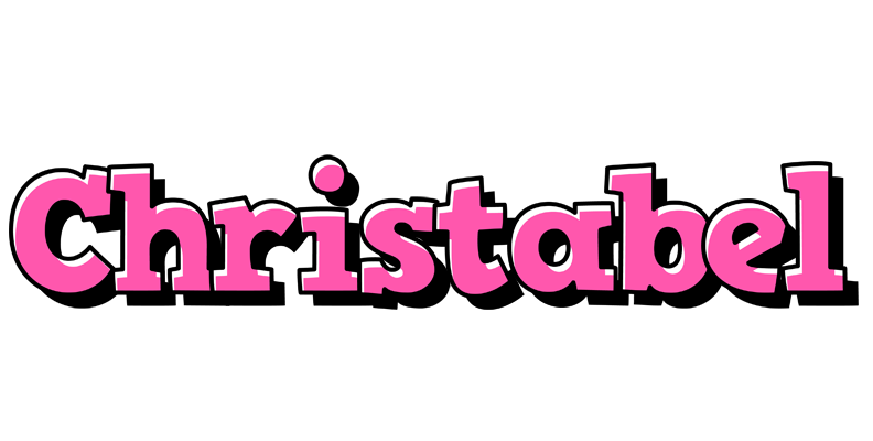 Christabel girlish logo