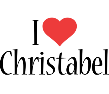 Christabel i-love logo