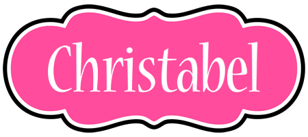 Christabel invitation logo