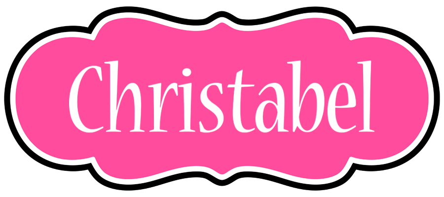 Christabel invitation logo