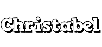 Christabel snowing logo