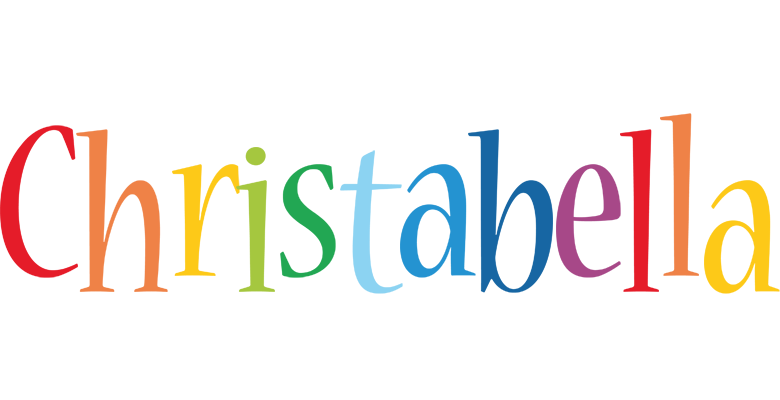 Christabella birthday logo