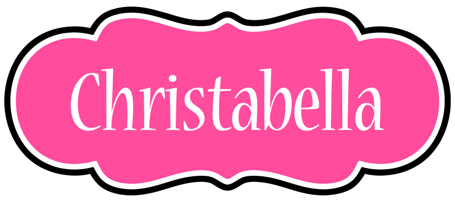 Christabella invitation logo