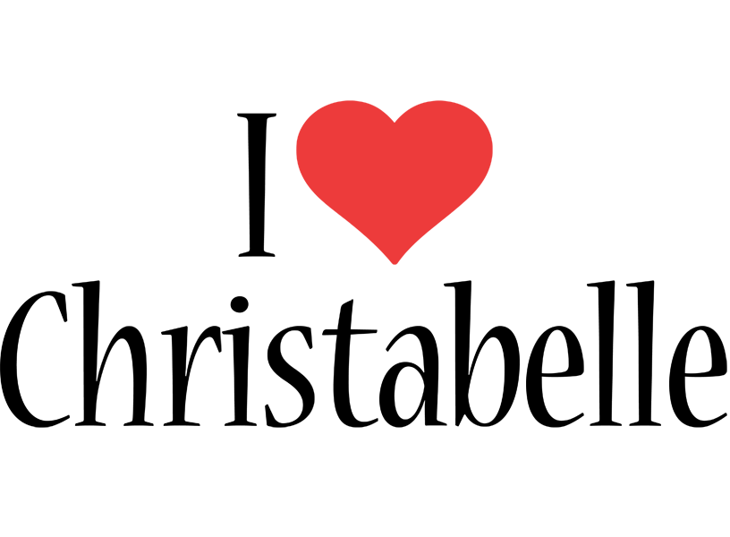 Christabelle i-love logo
