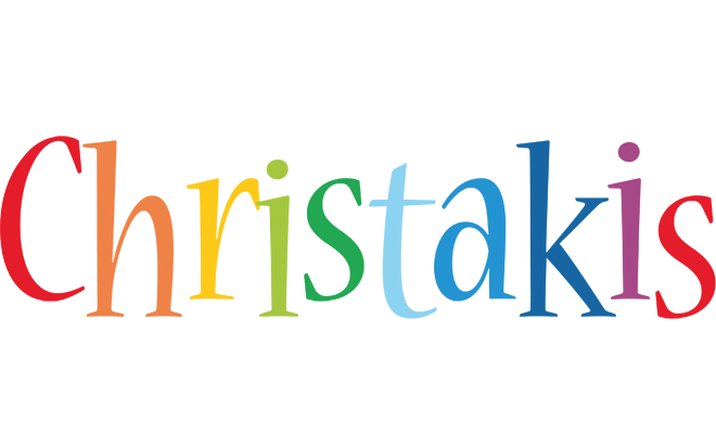Christakis birthday logo