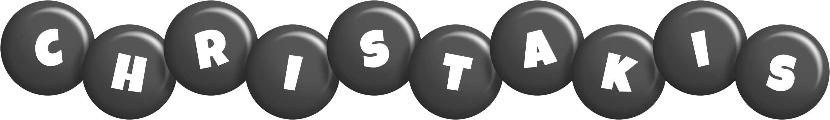 Christakis candy-black logo