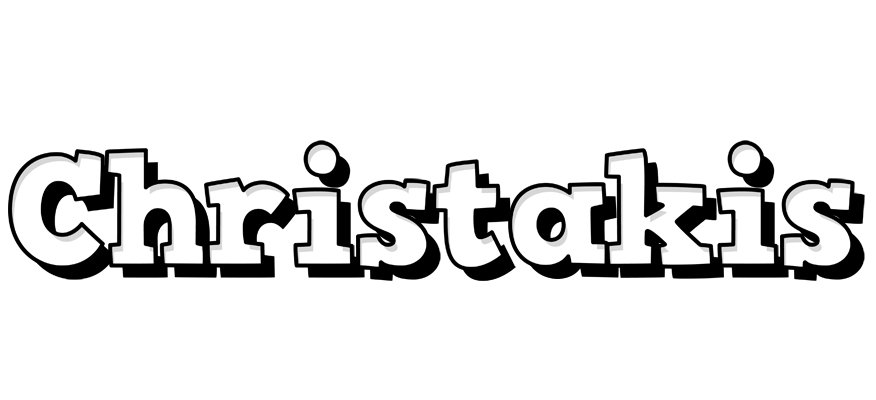 Christakis snowing logo