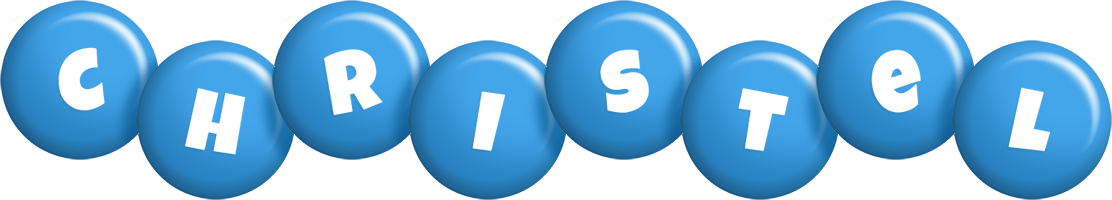 Christel candy-blue logo