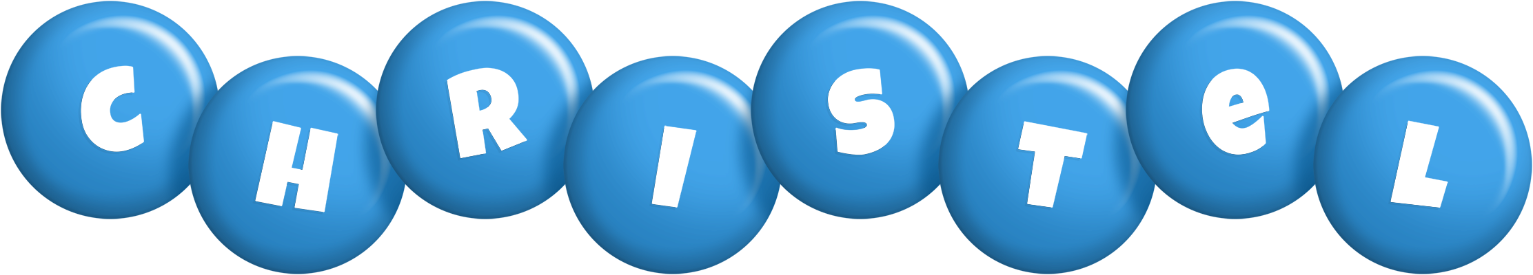 Christel candy-blue logo