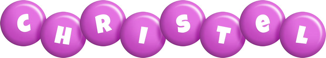 Christel candy-purple logo