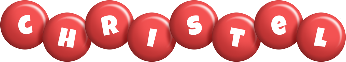 Christel candy-red logo