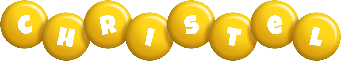 Christel candy-yellow logo