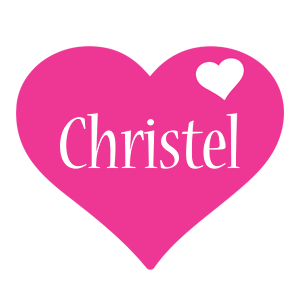 Christel love-heart logo