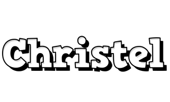Christel snowing logo
