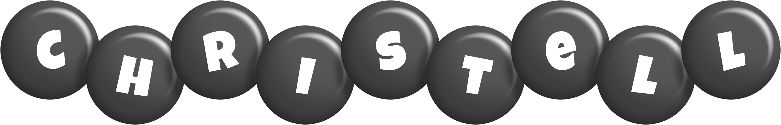 Christell candy-black logo