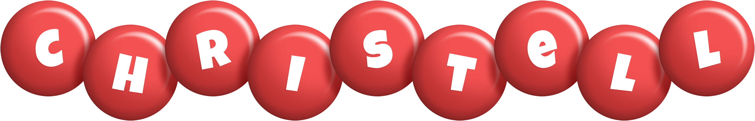 Christell candy-red logo
