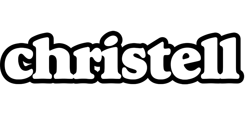 Christell panda logo