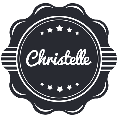 Christelle badge logo