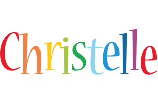 Christelle birthday logo