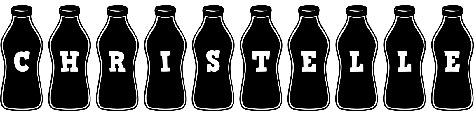 Christelle bottle logo