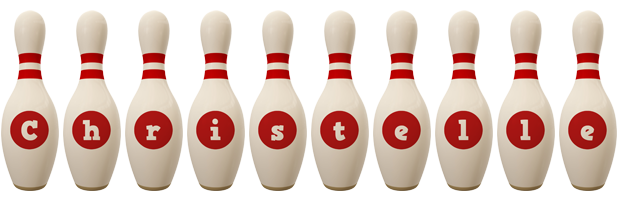 Christelle bowling-pin logo