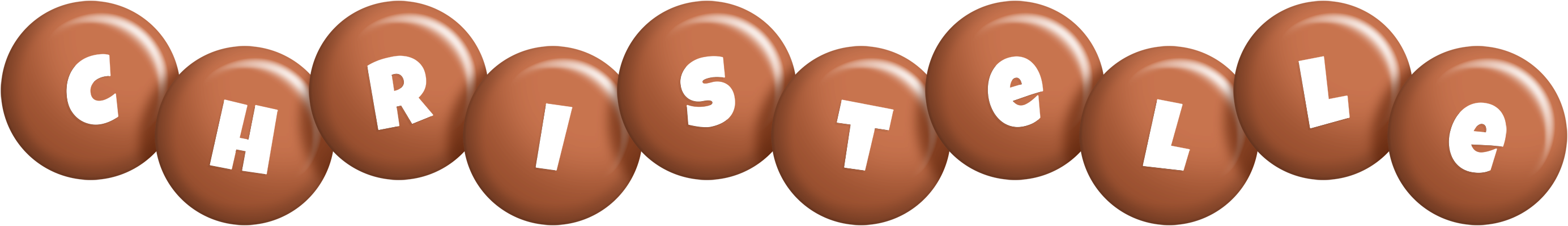 Christelle candy-brown logo