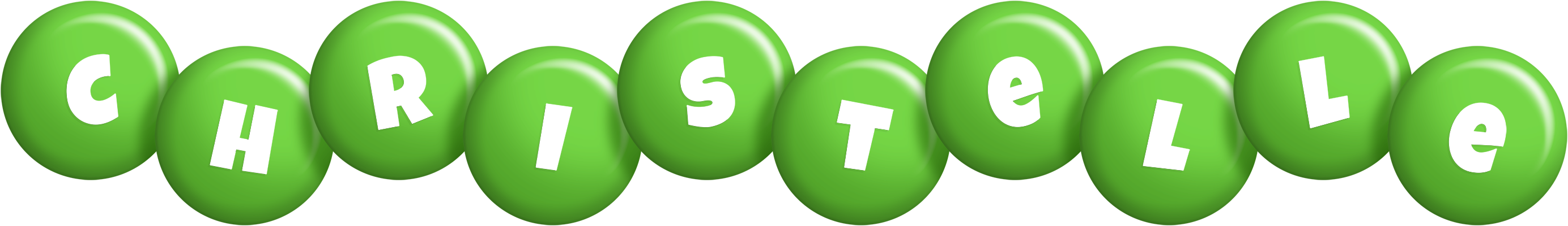 Christelle candy-green logo