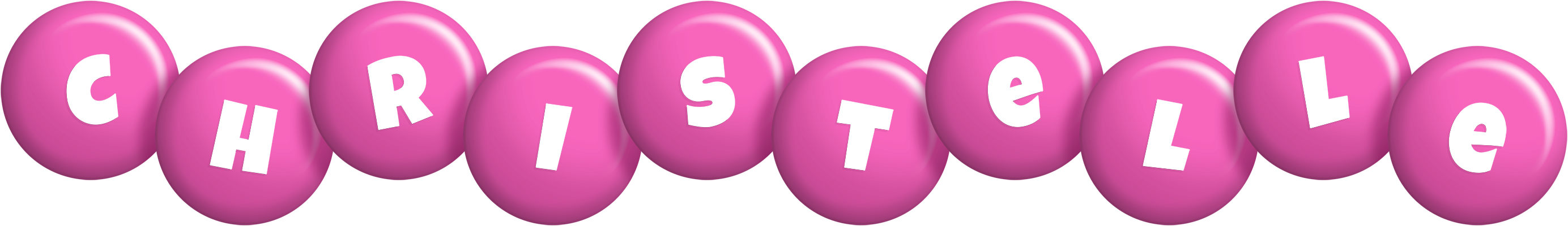 Christelle candy-pink logo