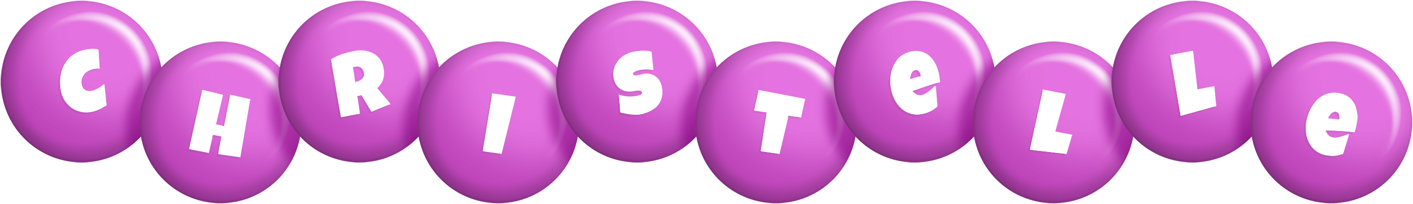 Christelle candy-purple logo