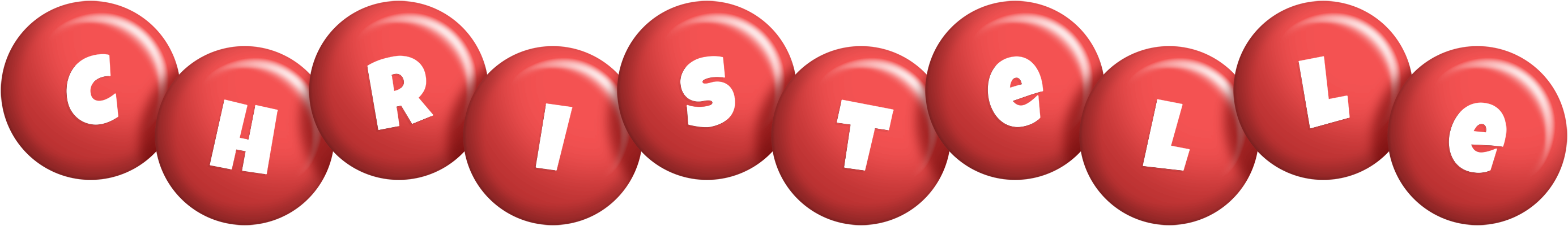 Christelle candy-red logo