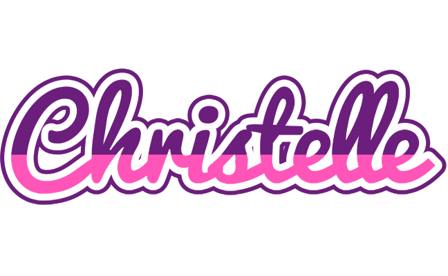 Christelle cheerful logo